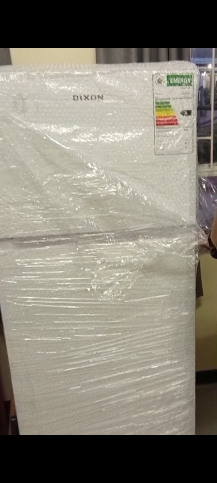 New Dixon fridge delivered